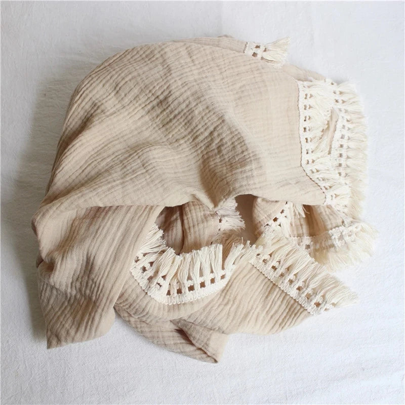 Cotton Muslin Swaddle Blanket