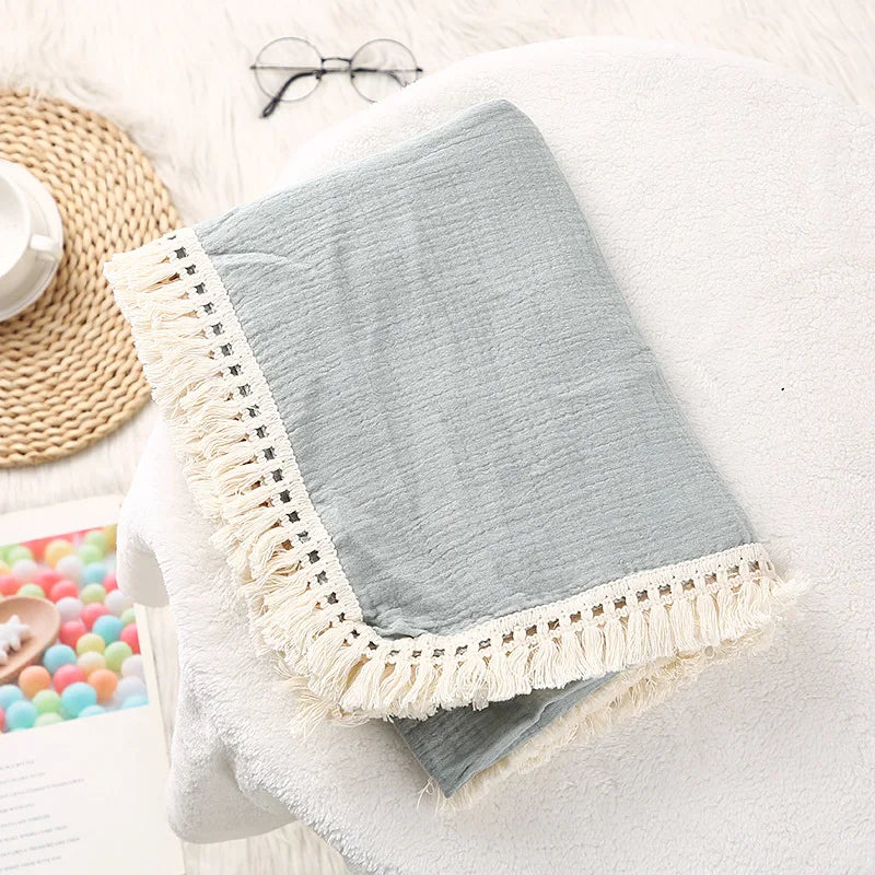 Cotton Muslin Swaddle Blanket