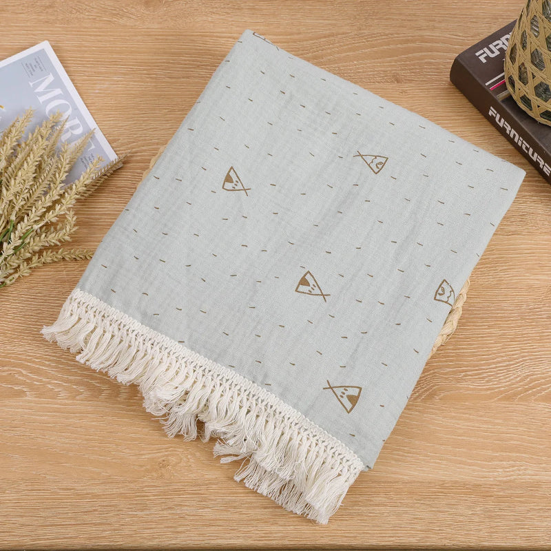 Cotton Muslin Swaddle Blanket