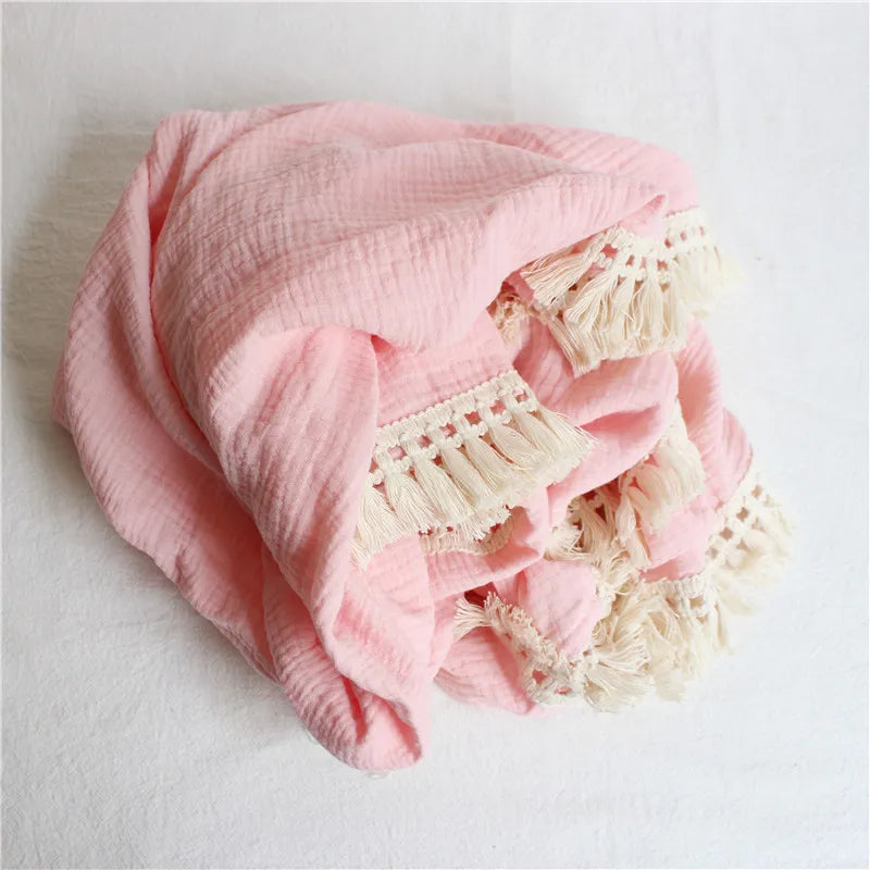 Cotton Muslin Swaddle Blanket