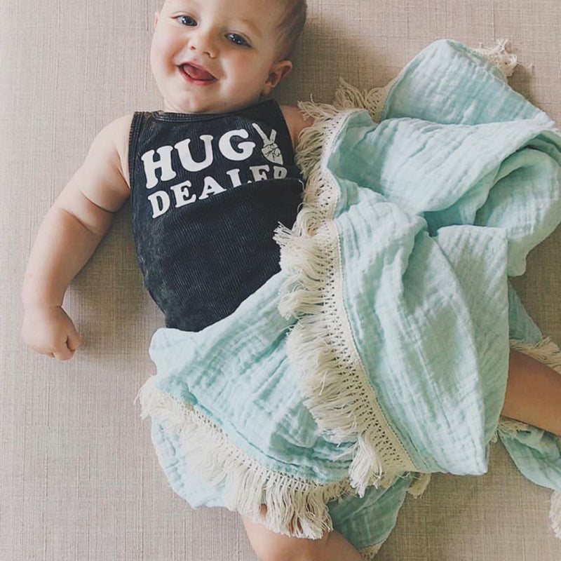 Cotton Muslin Swaddle Blanket