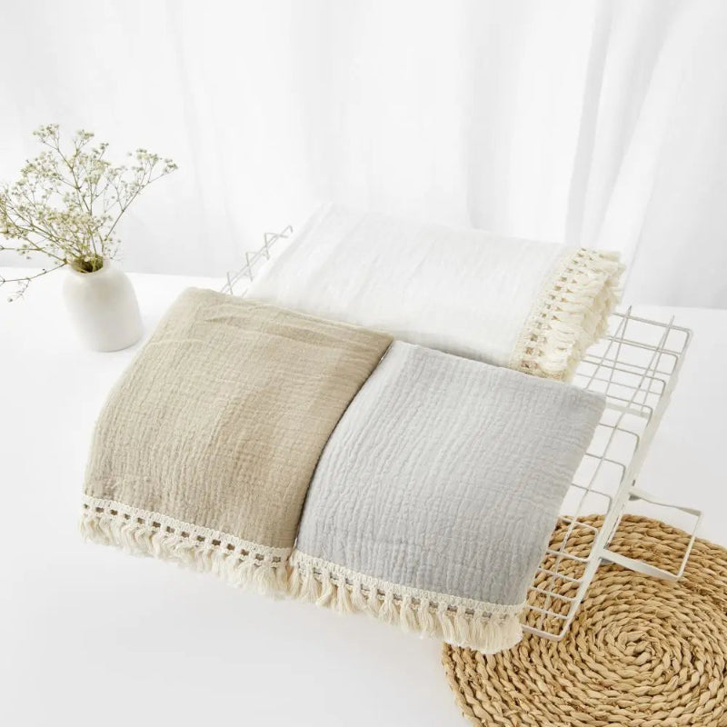 Cotton Muslin Swaddle Blanket