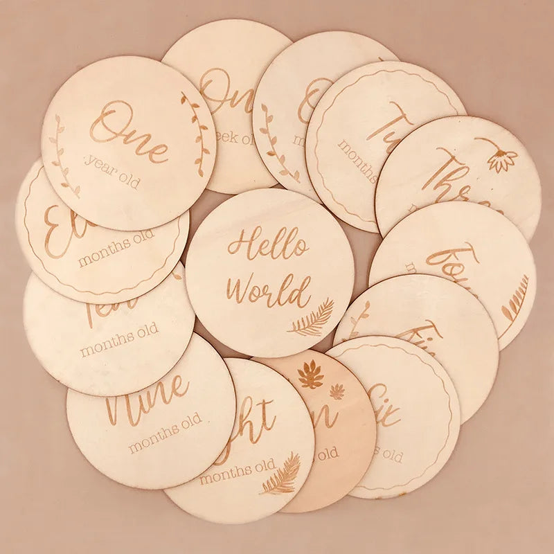 Baby Milestone Photo Props