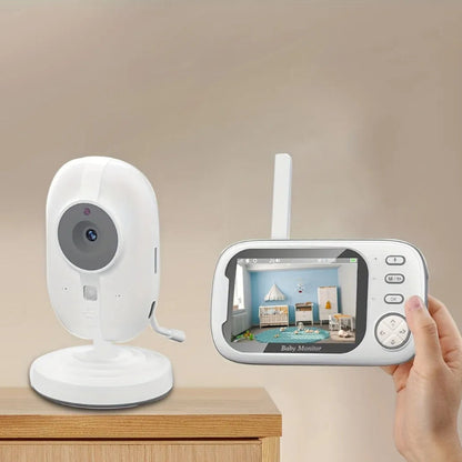 Baby Monitor with Night Vision & Temperature Tracking