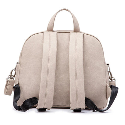 Beige Diaper Waterproof Backpack for Baby Care