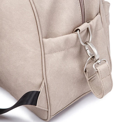 Beige Diaper Waterproof Backpack for Baby Care