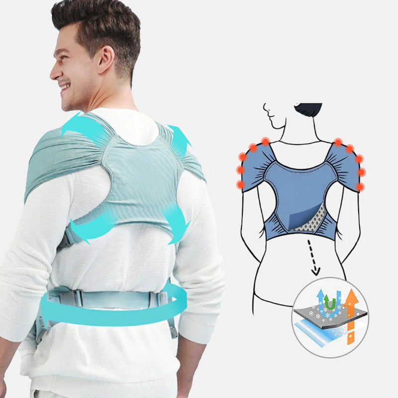 Ergonomic Baby Carrier Wrap with Hip Support