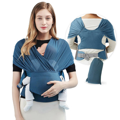 Ergonomic Baby Carrier Wrap with Hip Support