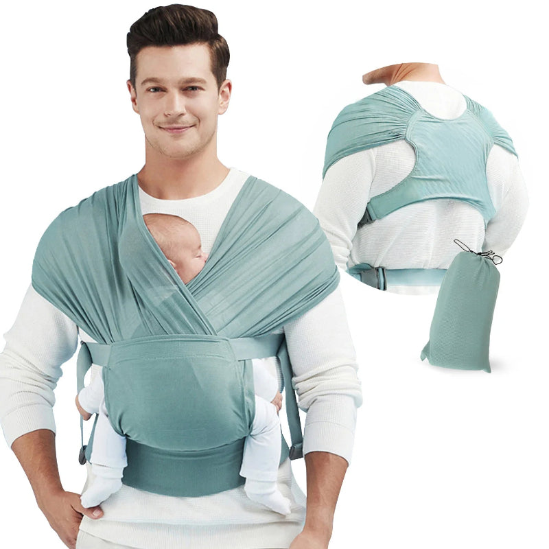 Ergonomic Baby Carrier Wrap with Hip Support