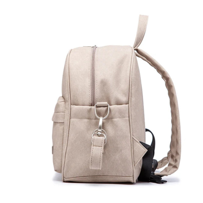 Light Gray Diaper Waterproof Backpack for Baby Care