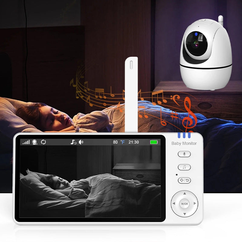 Smart Baby Monitor with Temperature Sensor Image
